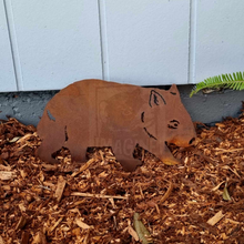Load image into Gallery viewer, Wombat Garden Stake