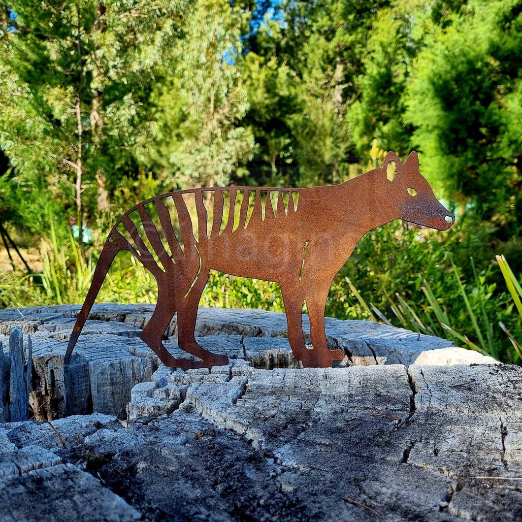 Tasmanian Tiger Garden Stake