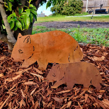 Load image into Gallery viewer, Wombat Garden Stake
