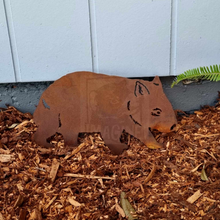 Load image into Gallery viewer, Wombat Garden Stake
