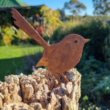 Load image into Gallery viewer, Female Fairy Wren Garden Art
