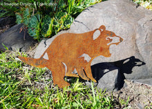 Load image into Gallery viewer, Mini Tasmanian Devil Garden Art
