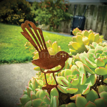 Load image into Gallery viewer, Willy Wagtail Garden Art
