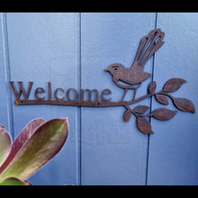 Load image into Gallery viewer, Willy Wagtail Welcome Sign
